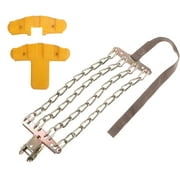 Stri 4 Chains Balance Design Truck Car Wheels Tyre Tire Snow Ice Chains Belt Winter Anti-skid Vehicles SUV Wheel Chain Winter Strap Random Color (235mm-285mm)